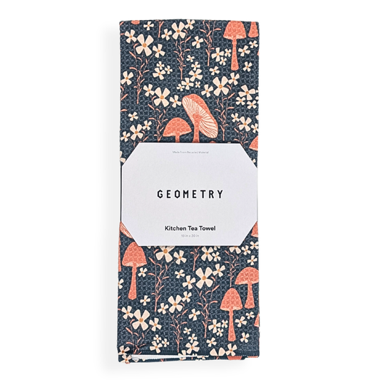 Mushroom Grove Tea Towel