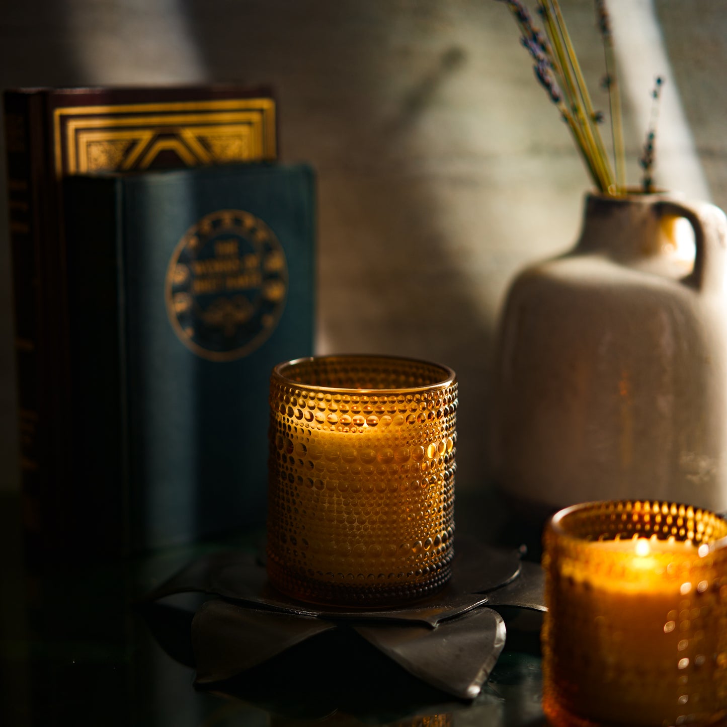 nontoxic scented candles from bluecorn