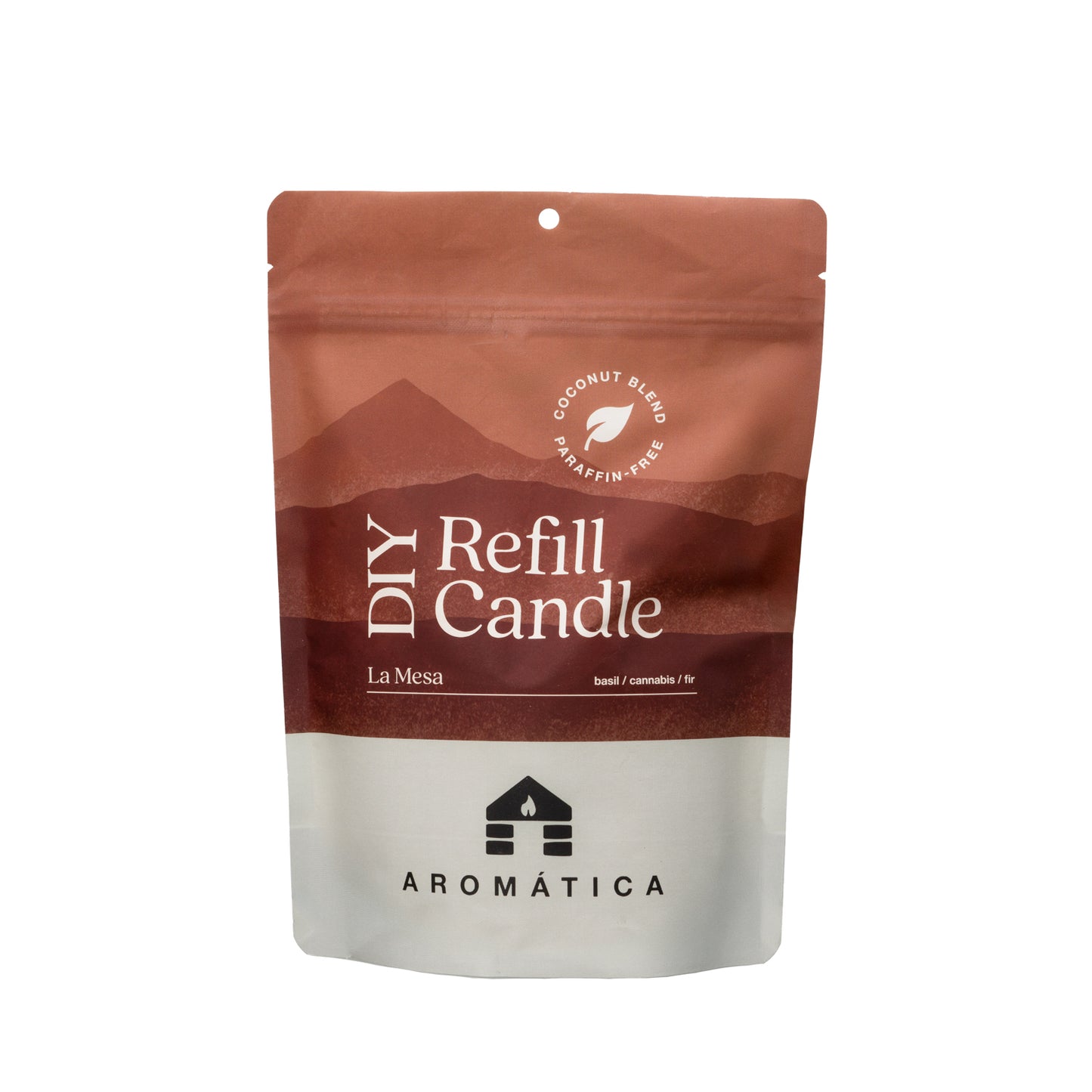 la mesa cannabis scented refill candle bluecorn aromática