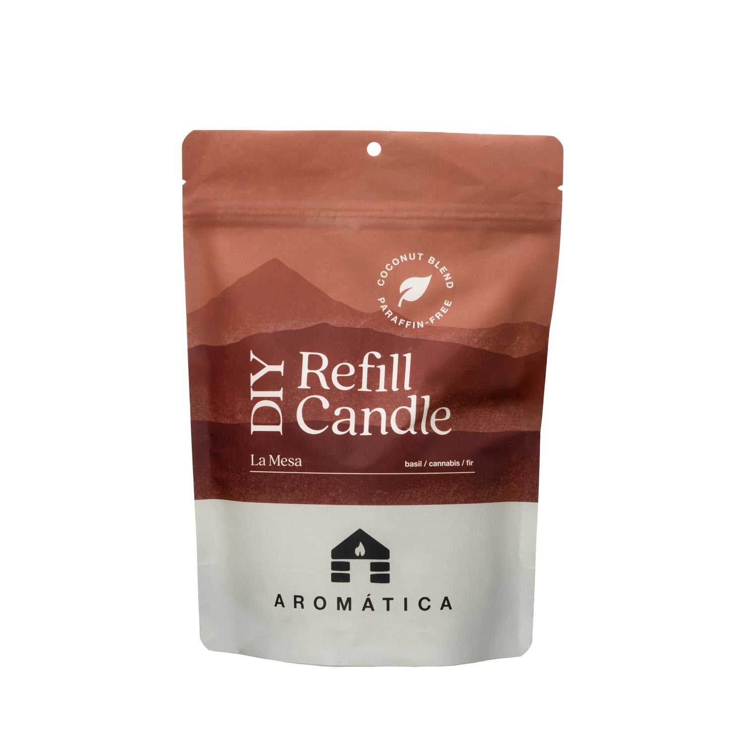 la mesa cannabis scented refill candle bluecorn aromática