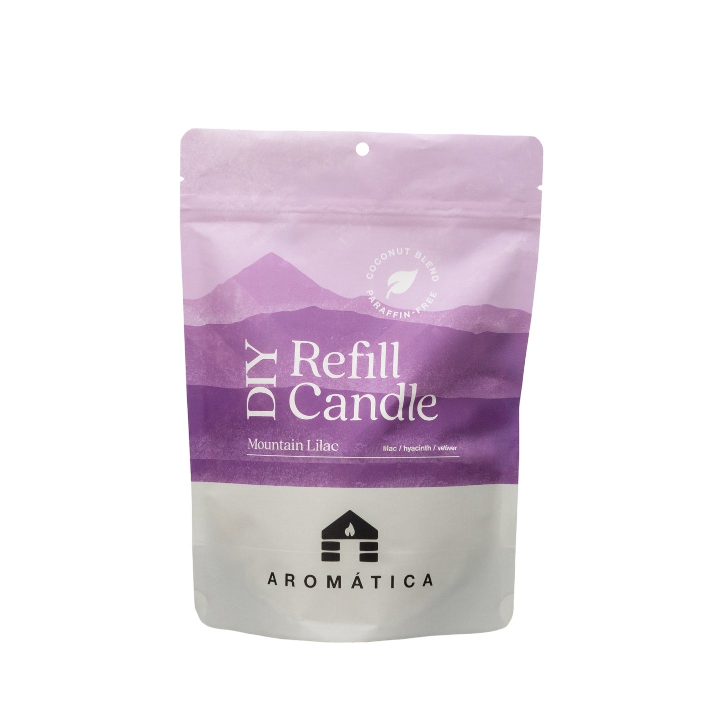 mountian lilac scented refill candle bluecorn aromática
