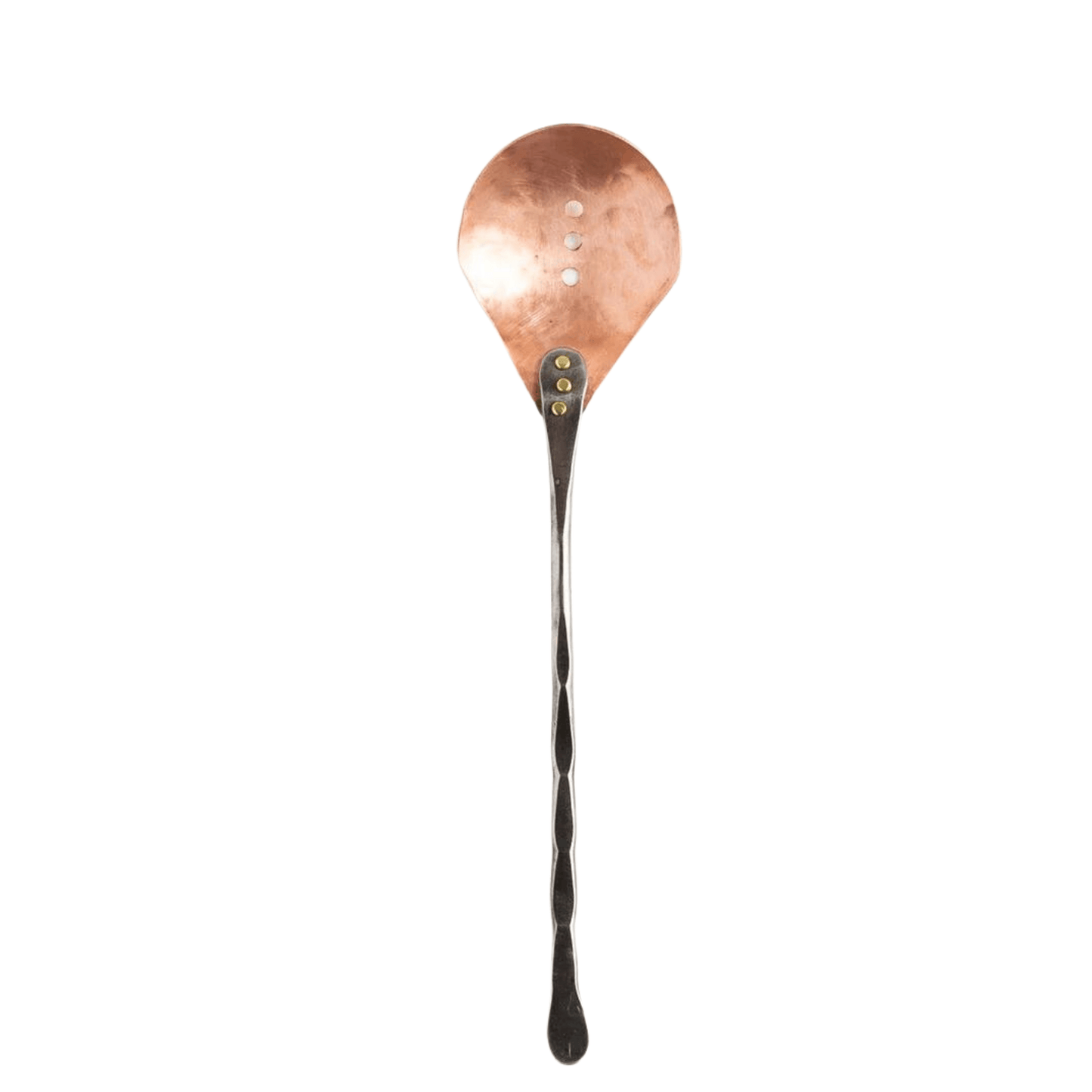 Hand-Forged Strainer Spoon - Bluecorn Candles
