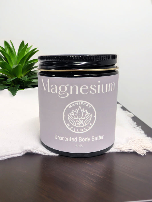 Organic Unscented Magnesium Butter