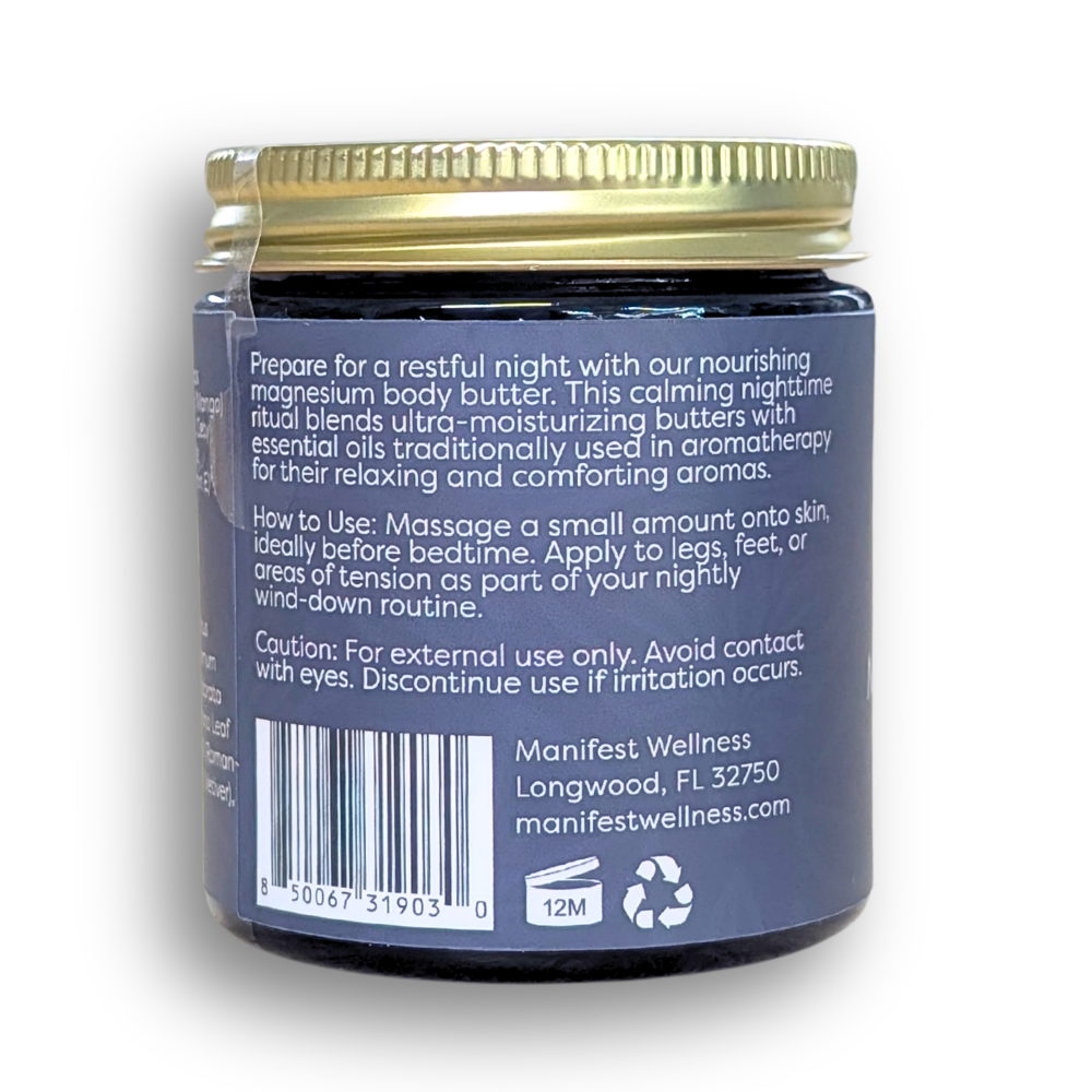 Organic Magnesium Sleep Butter