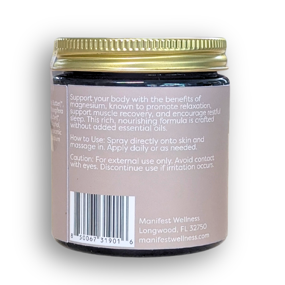 Organic Unscented Magnesium Butter