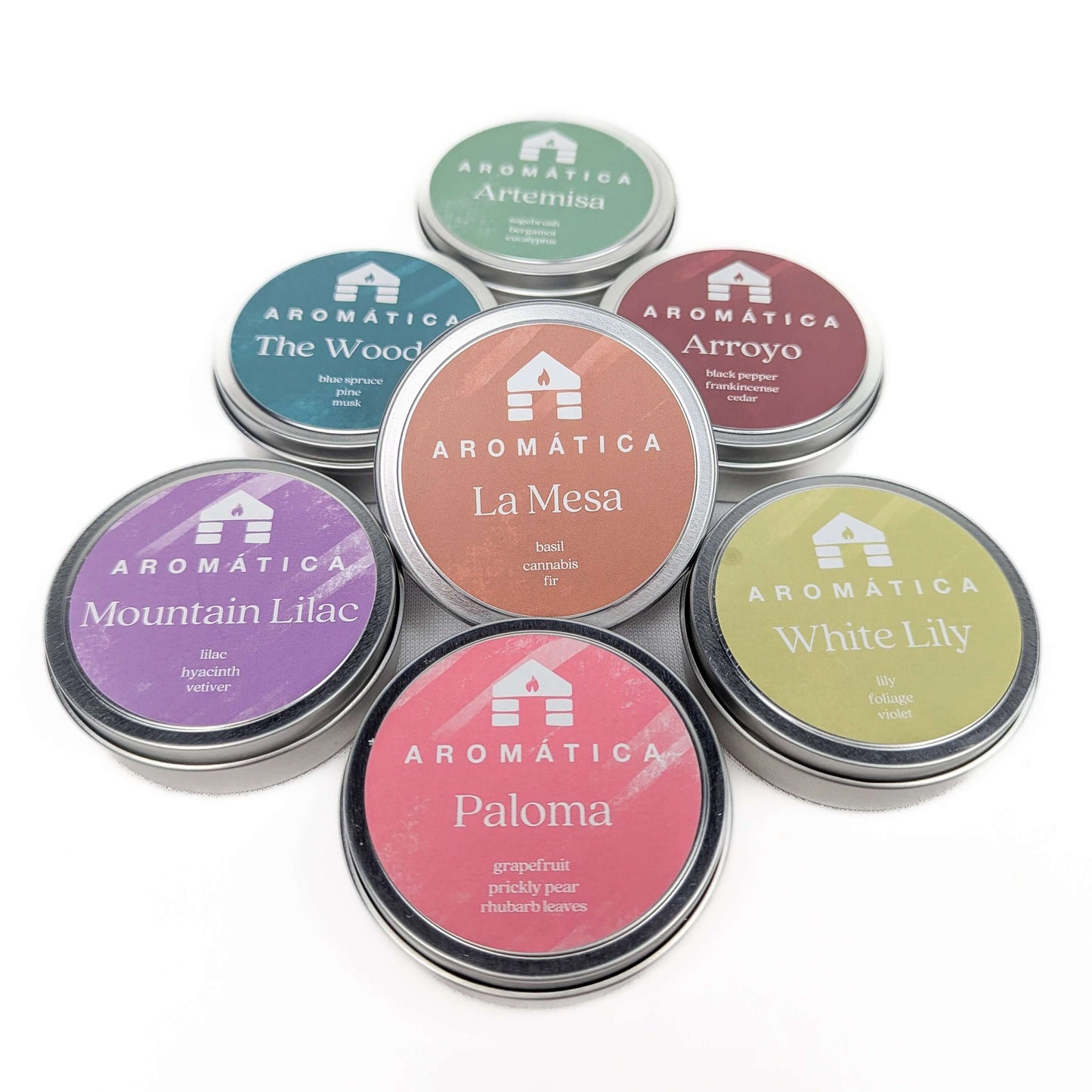 bluecorn candles sample tins scented candles all scents