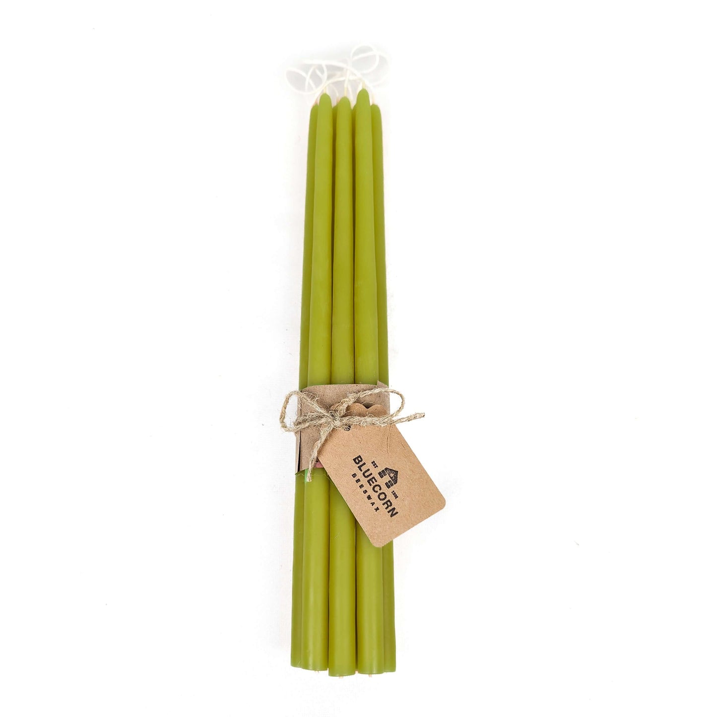 green beeswax taper candles thins bluecorn candles handmade in colorado