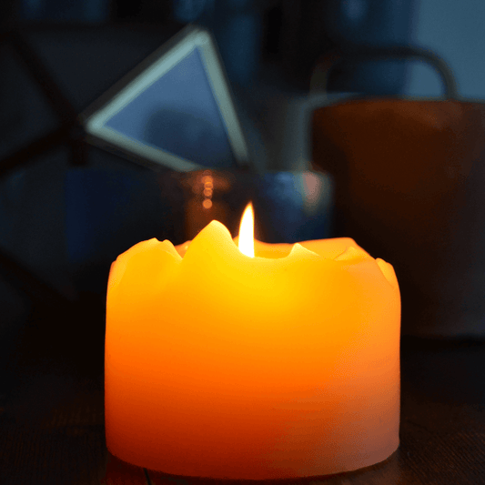 Botanica Beeswax - Scented Pillar Candle - Bluecorn Candles