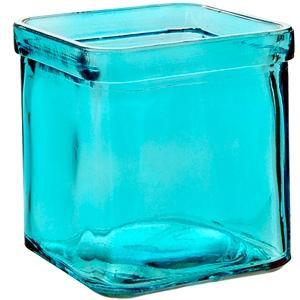 Clearance 8oz Heavy Glass Candle Holders - 50% Recycled Glass - Bluecorn Candles