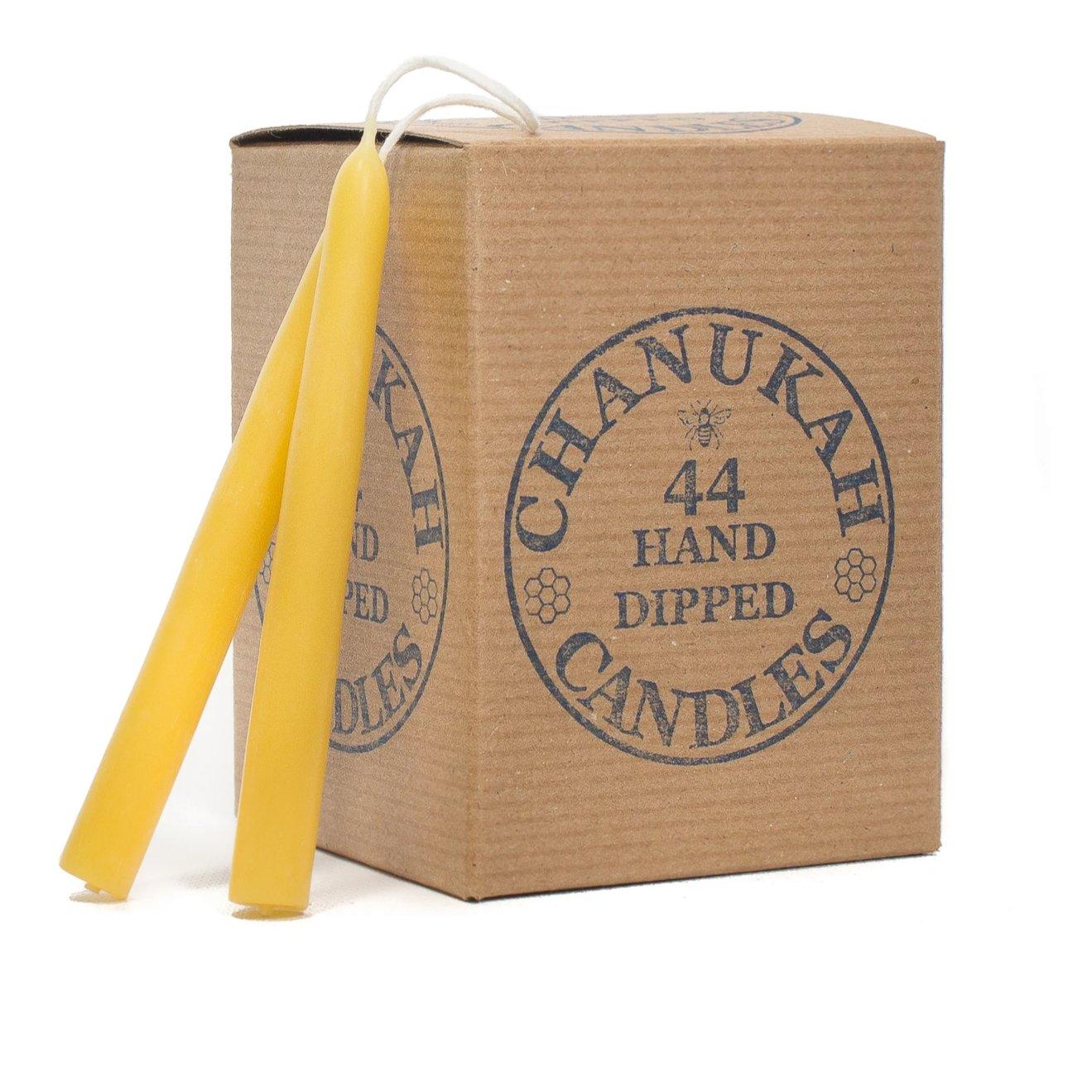 Clearance - Pure Beeswax - Chanukah Candles - Bluecorn Candles