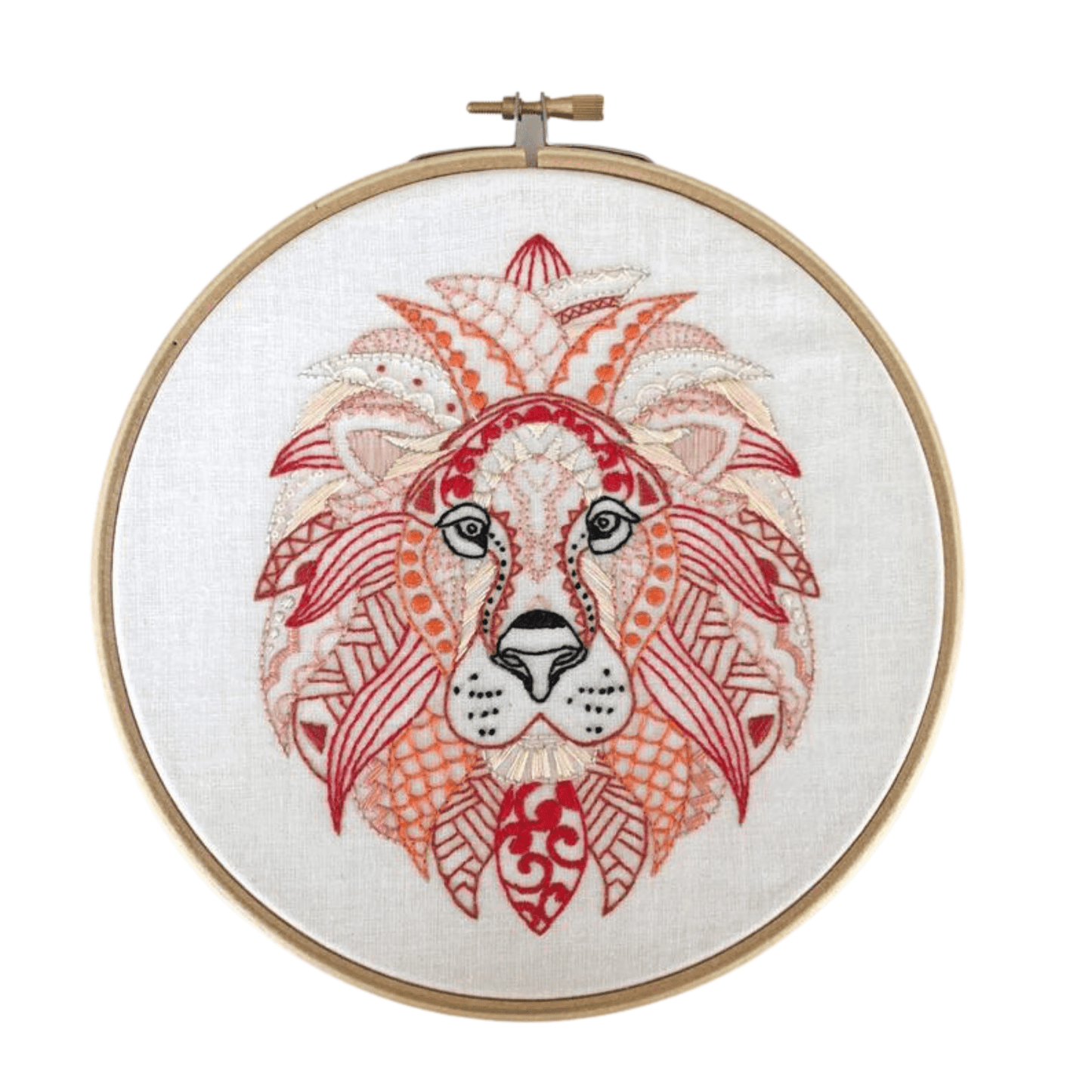 Embroidery Kit - Lion - Bluecorn Candles