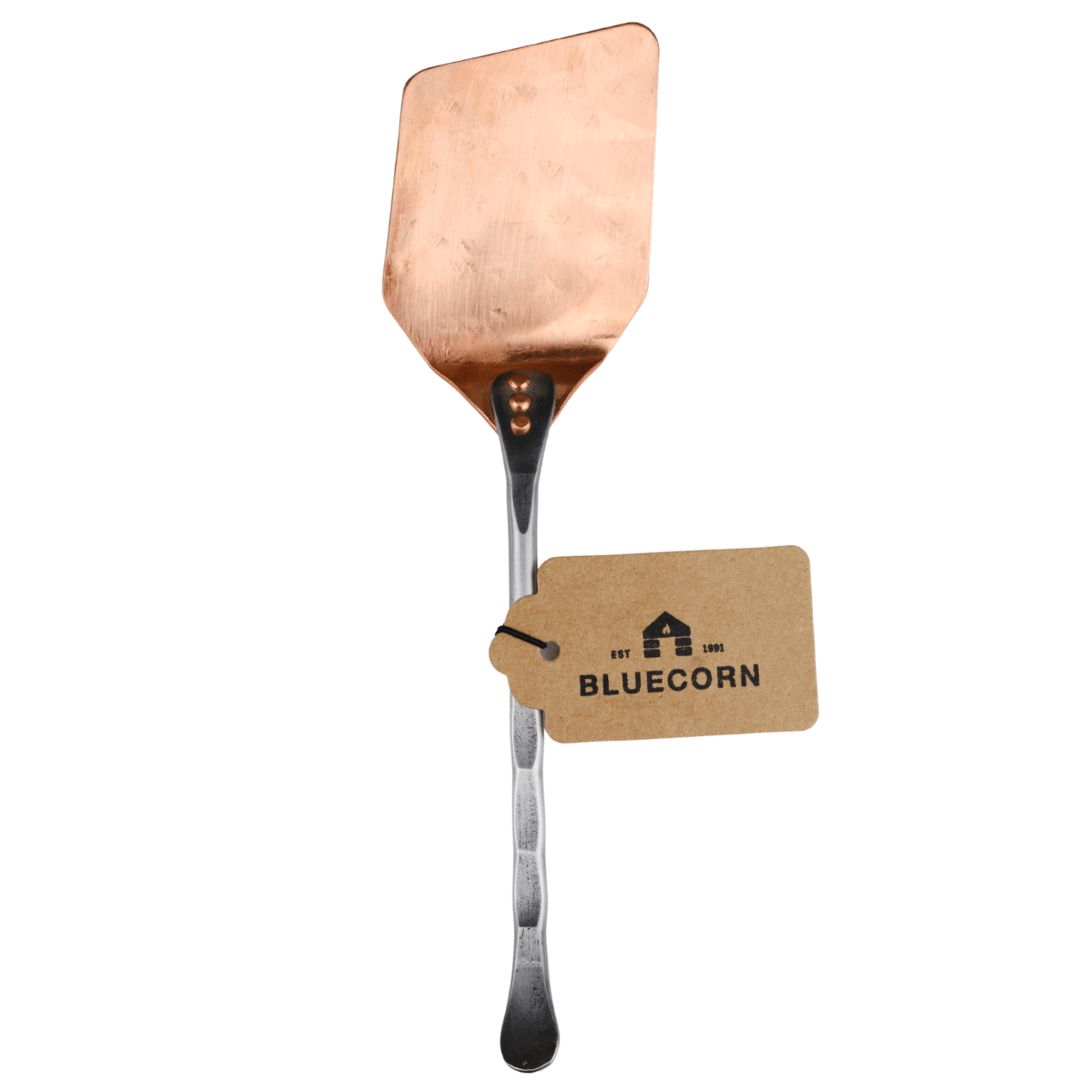 Hand-Forged Angle Cut Spatula - Bluecorn Candles