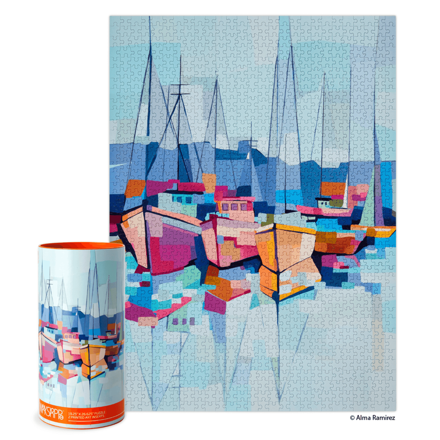 Marina | 1000 Piece Jigsaw Puzzle - Bluecorn Candles