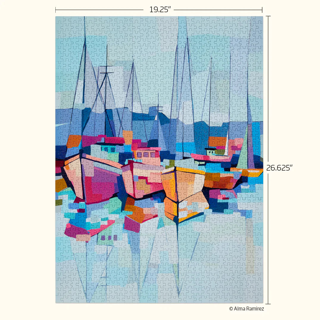 Marina | 1000 Piece Jigsaw Puzzle - Bluecorn Candles