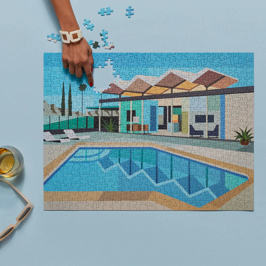 Steel House | 500 Piece Jigsaw Puzzle - Bluecorn Candles