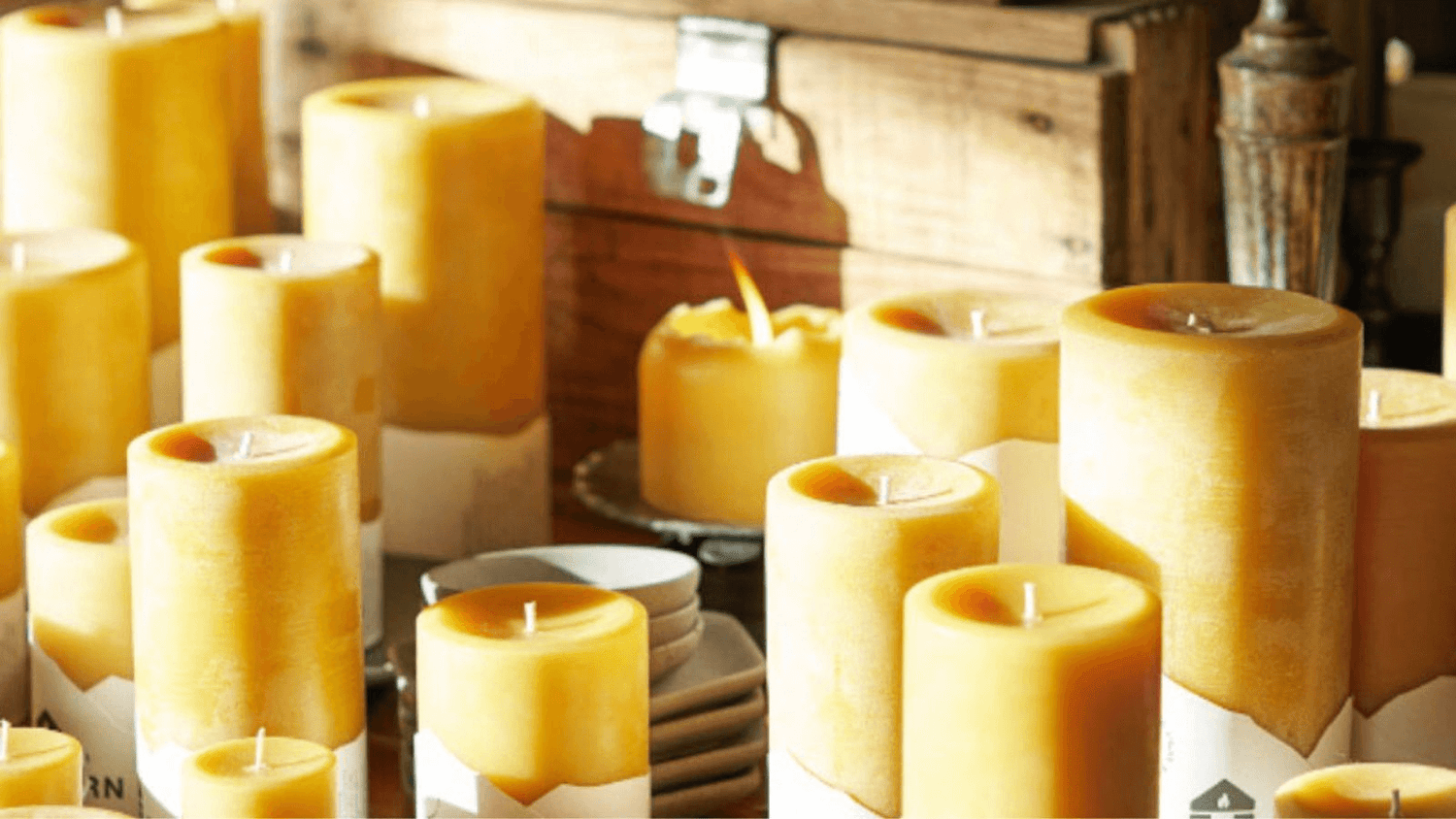 bluecorn beeswax candles