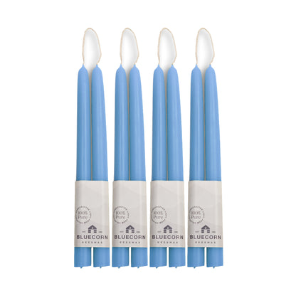 Clearance - Hand-Dipped Beeswax Taper Candles - 4 Pair