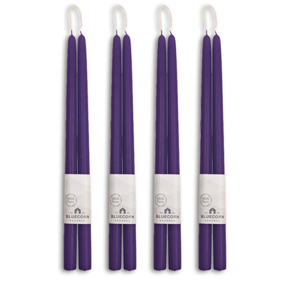 Clearance - Hand-Dipped Beeswax Taper Candles - 4 Pair