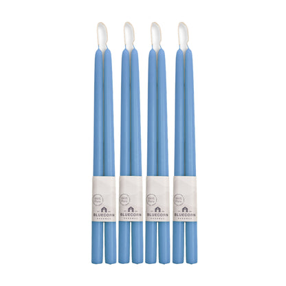 Hand-Dipped Beeswax Taper Candles - Bulk 4-Pair Bundle