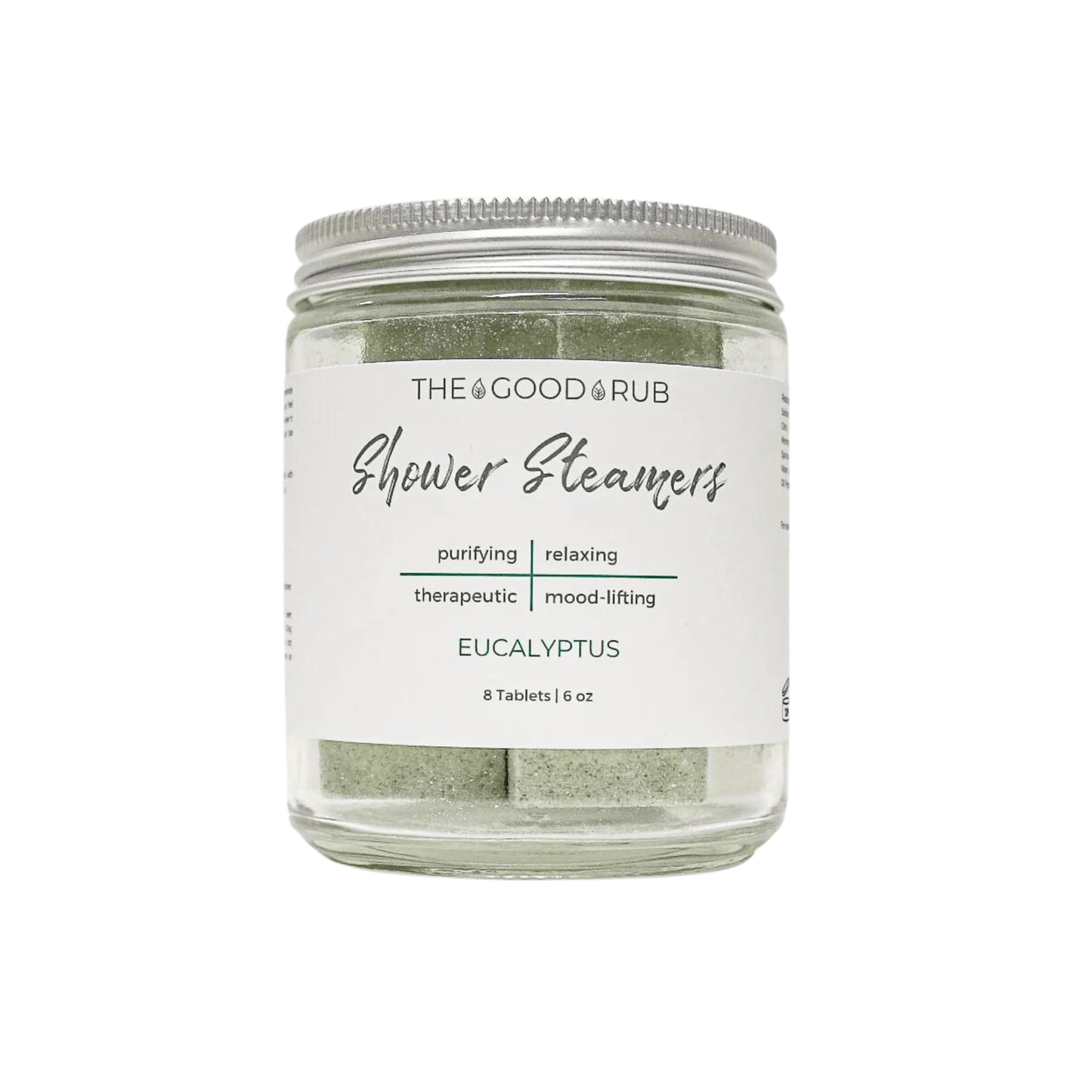 8-Pack Shower Steamers - Eucalyptus & Peppermint - Bluecorn Candles