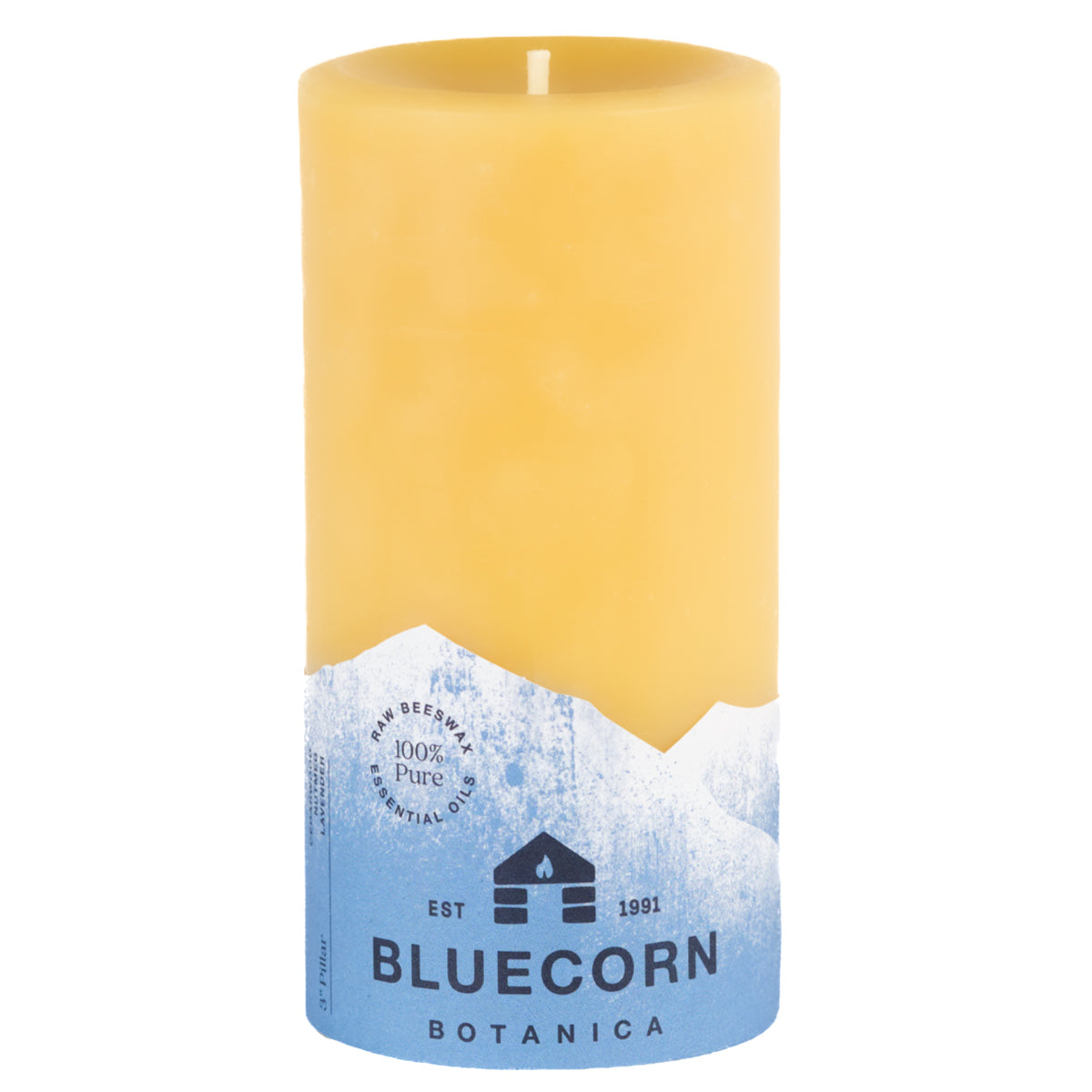 Clearance - Botanica Beeswax - Pillar Candle