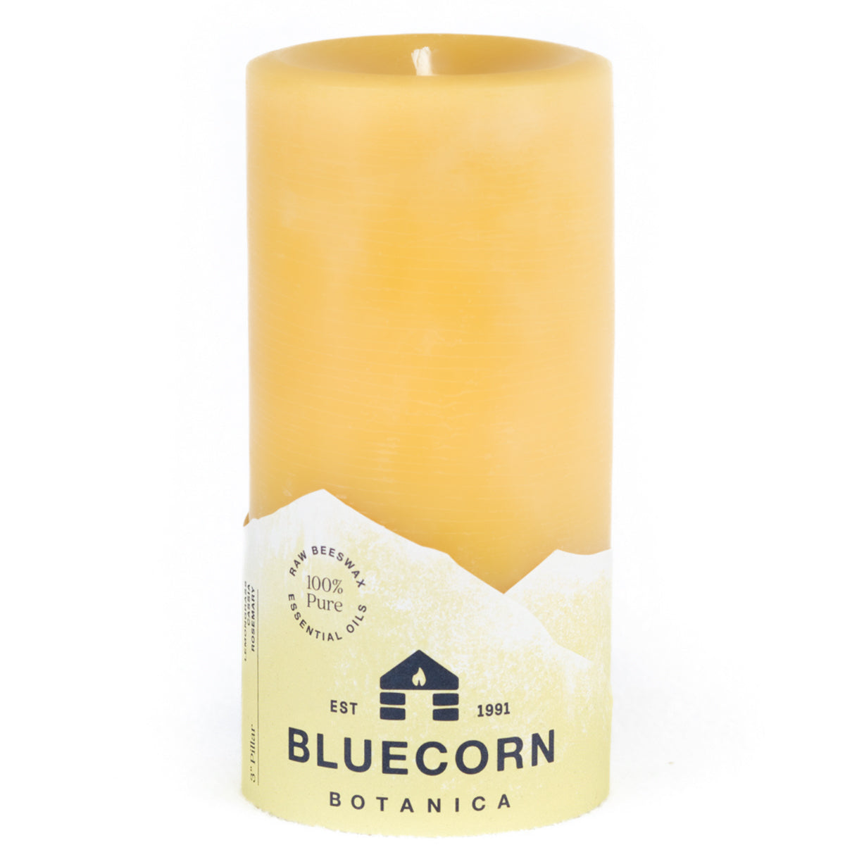 Clearance - Botanica Beeswax - Pillar Candle