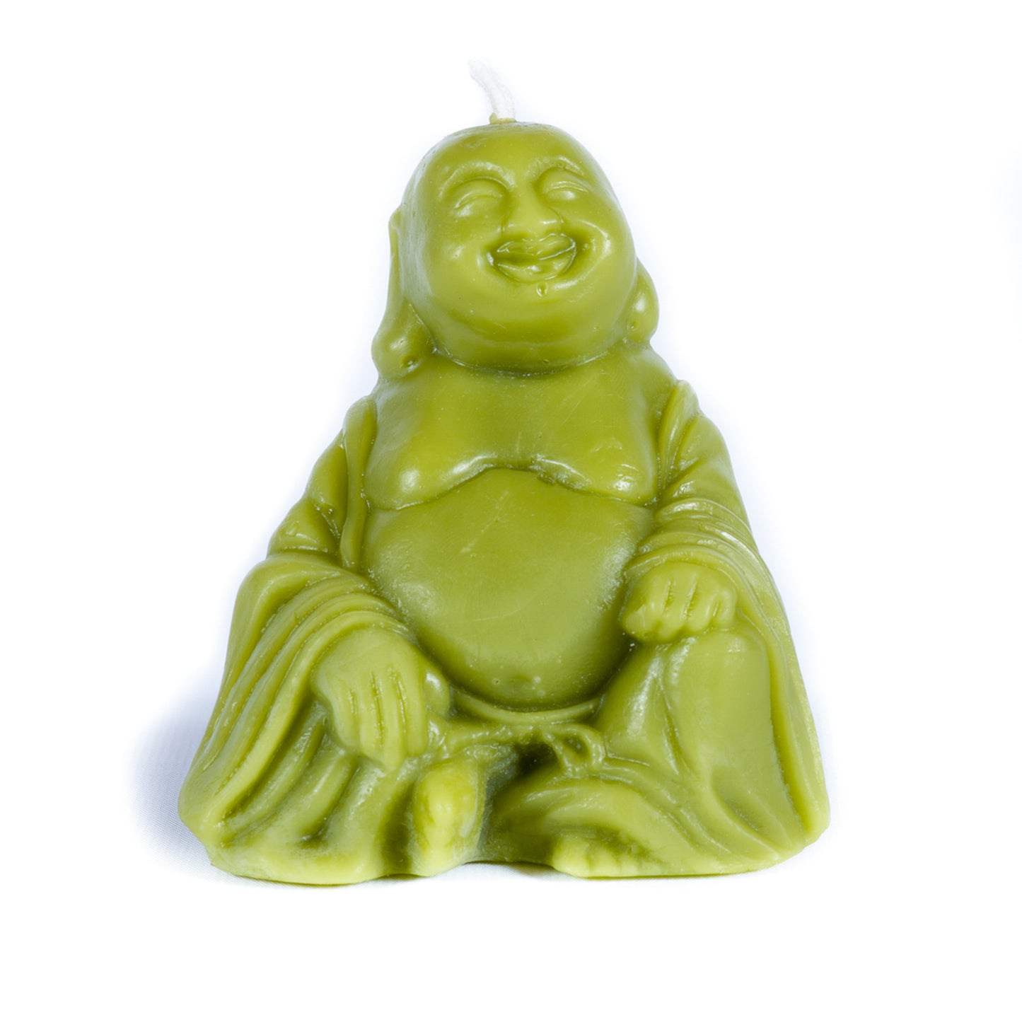 Pure Beeswax Buddha Candle