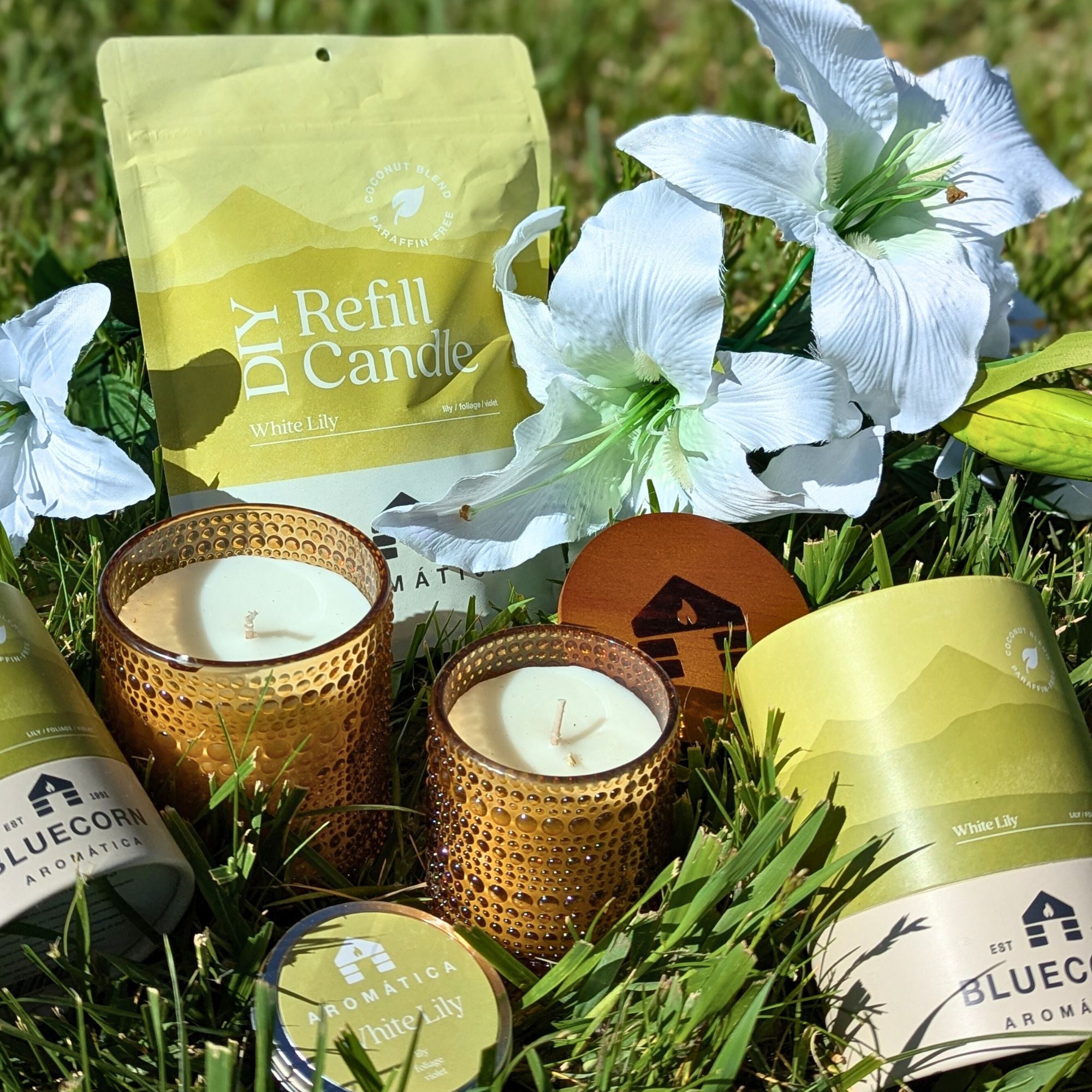 Aromática Scented Candle Refill Kits - Eco-Friendly & Affordable