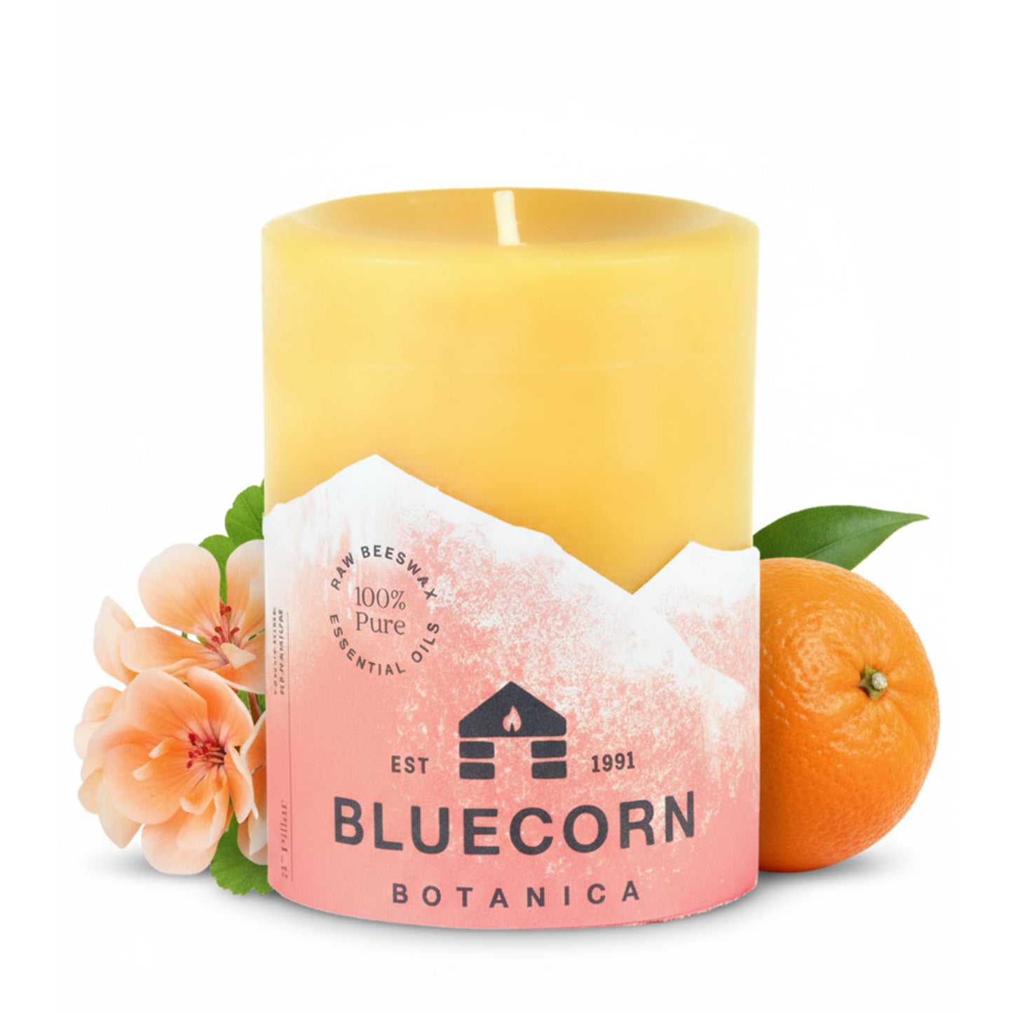 Botanica Beeswax - Scented Pillar Candle