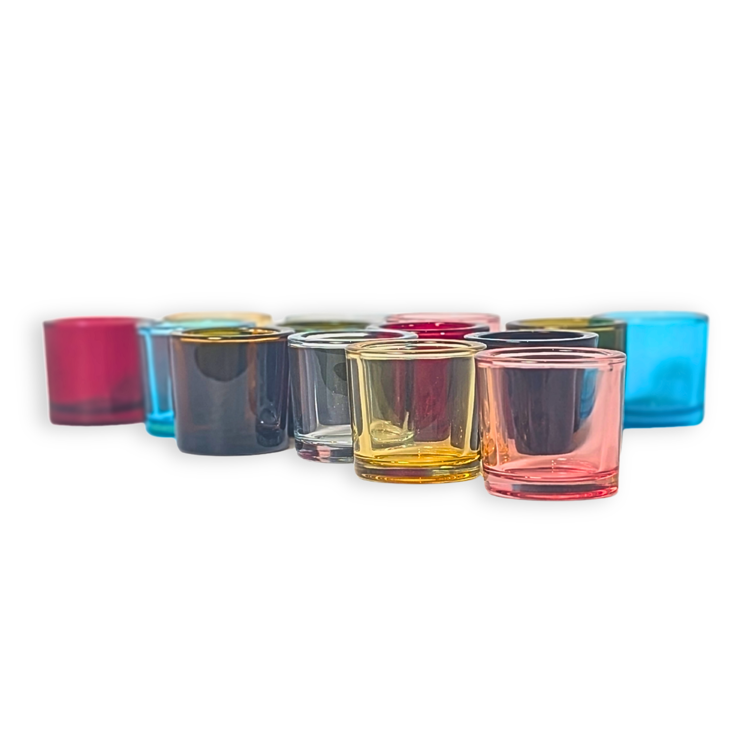 Clearance - Heavy Glass Votive & Tea Light Holders - 50% Recycled Glass