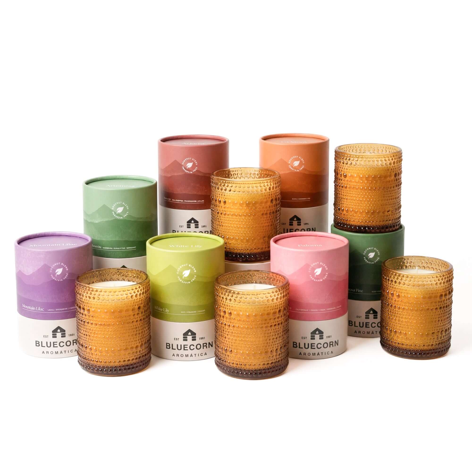 Aromática Scented Candles - Potent & Clean - Vegan Coconut Wax