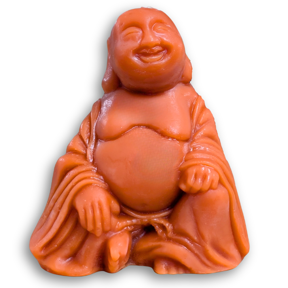 Pure Beeswax Buddha Candle
