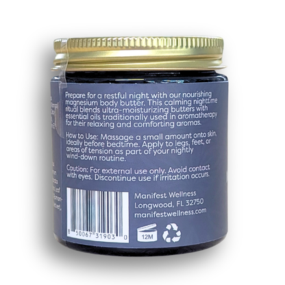 Organic Magnesium Sleep Butter