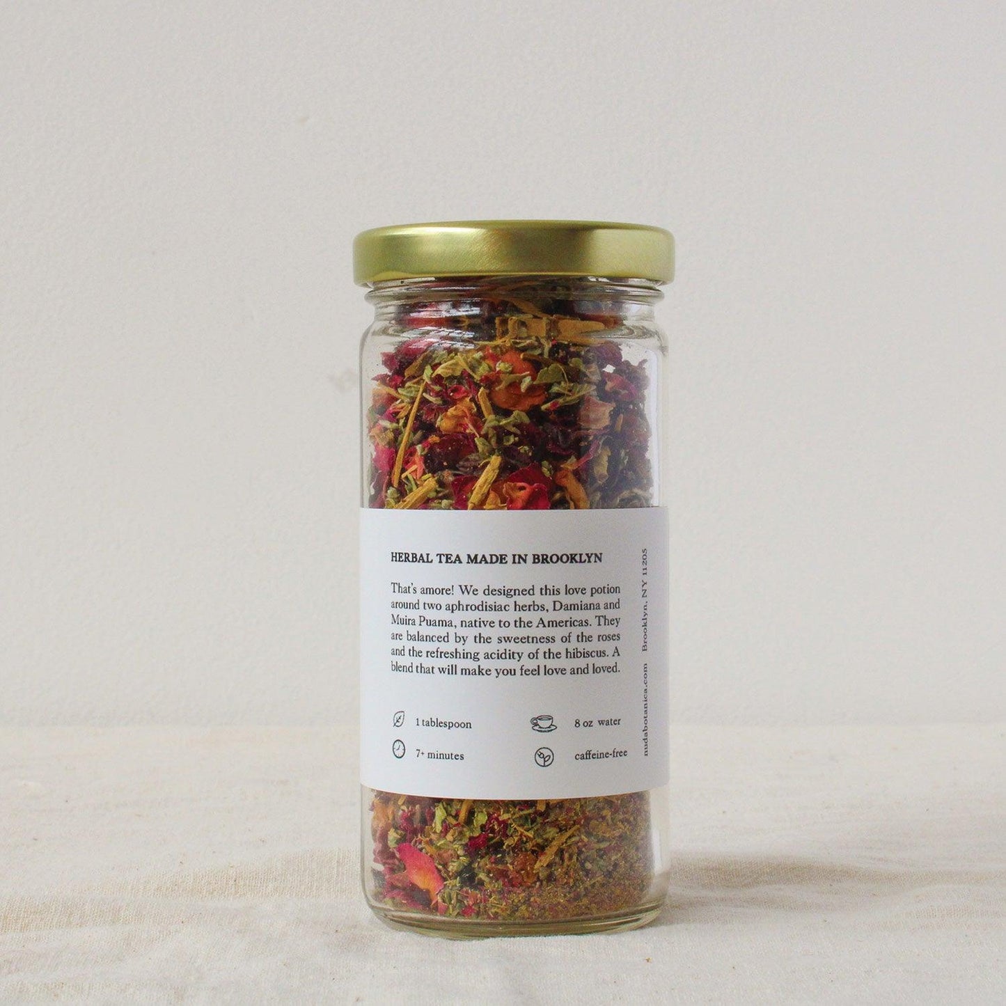 Amore | Organic Herbal Loose Leaf Tea - Bluecorn Candles