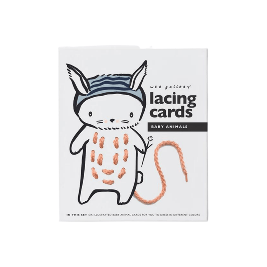Baby Animal Lacing Cards - Bluecorn Candles