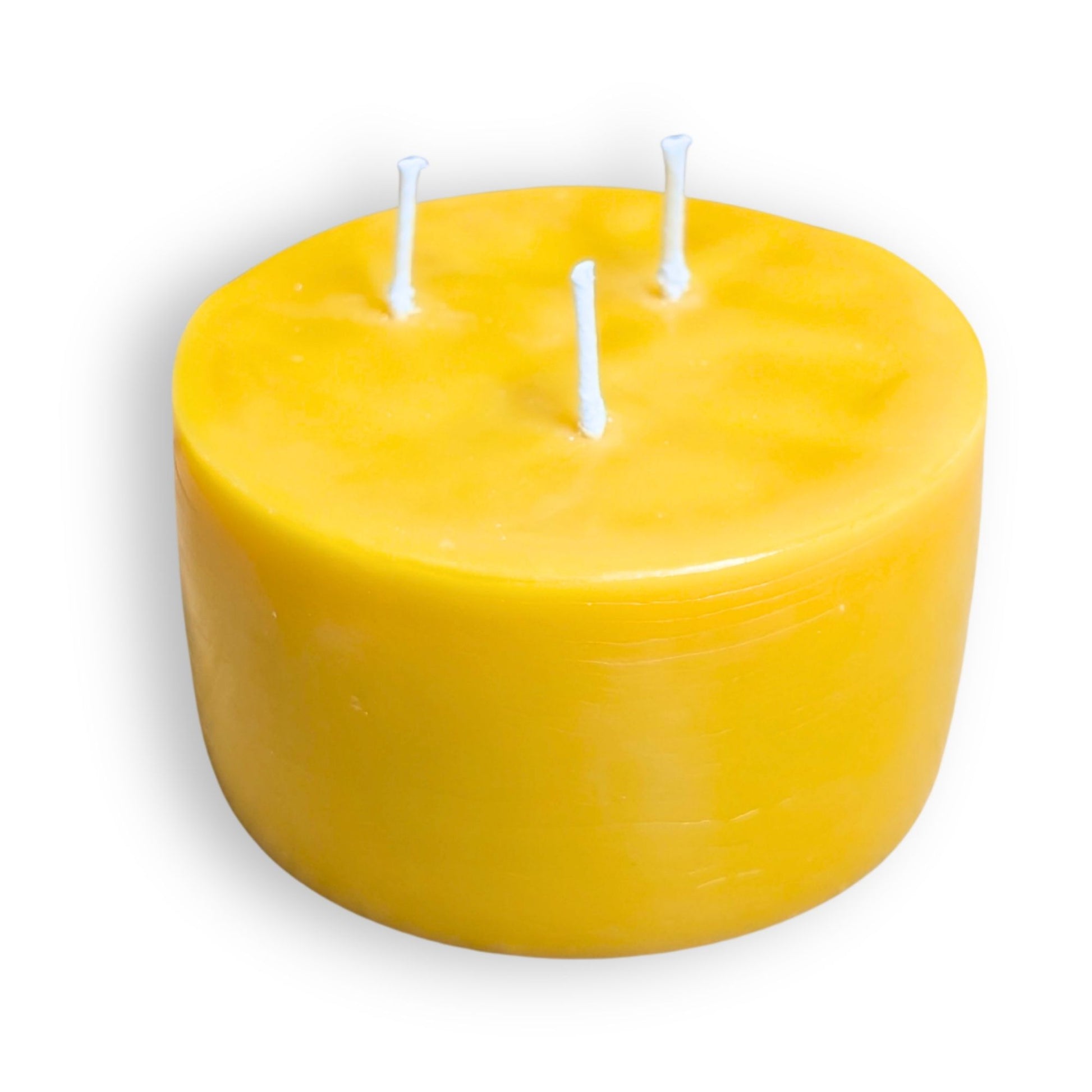 beeswax candle refill three wick 22oz from bluecorn