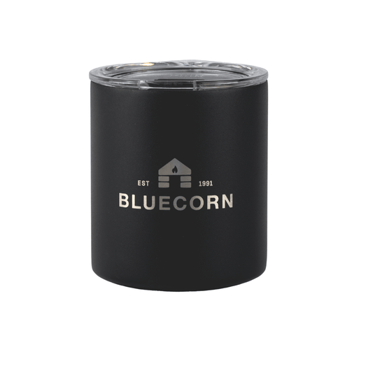 Bluecorn 12oz Camp Cup | Black - Bluecorn Candles