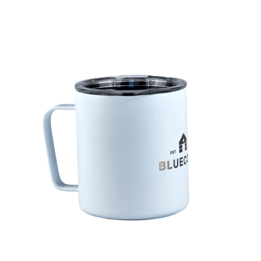 Bluecorn 12oz Camp Cup | White - Bluecorn Candles