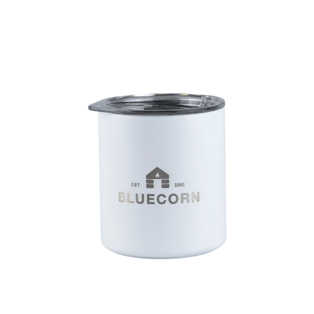 Bluecorn 12oz Camp Cup | White - Bluecorn Candles