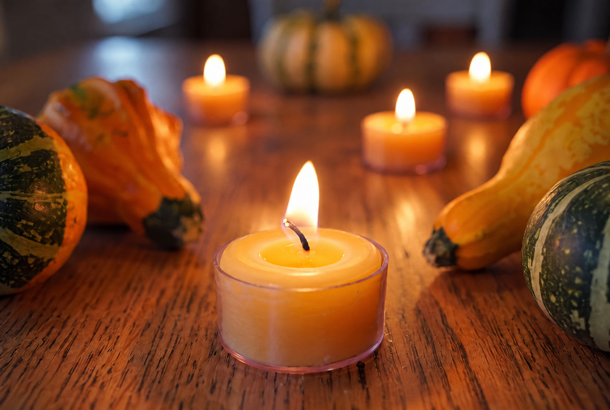 Pure Beeswax Tea Light Candles