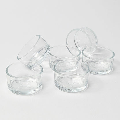 glass tealight holders refillable bluecorn beeswax candles