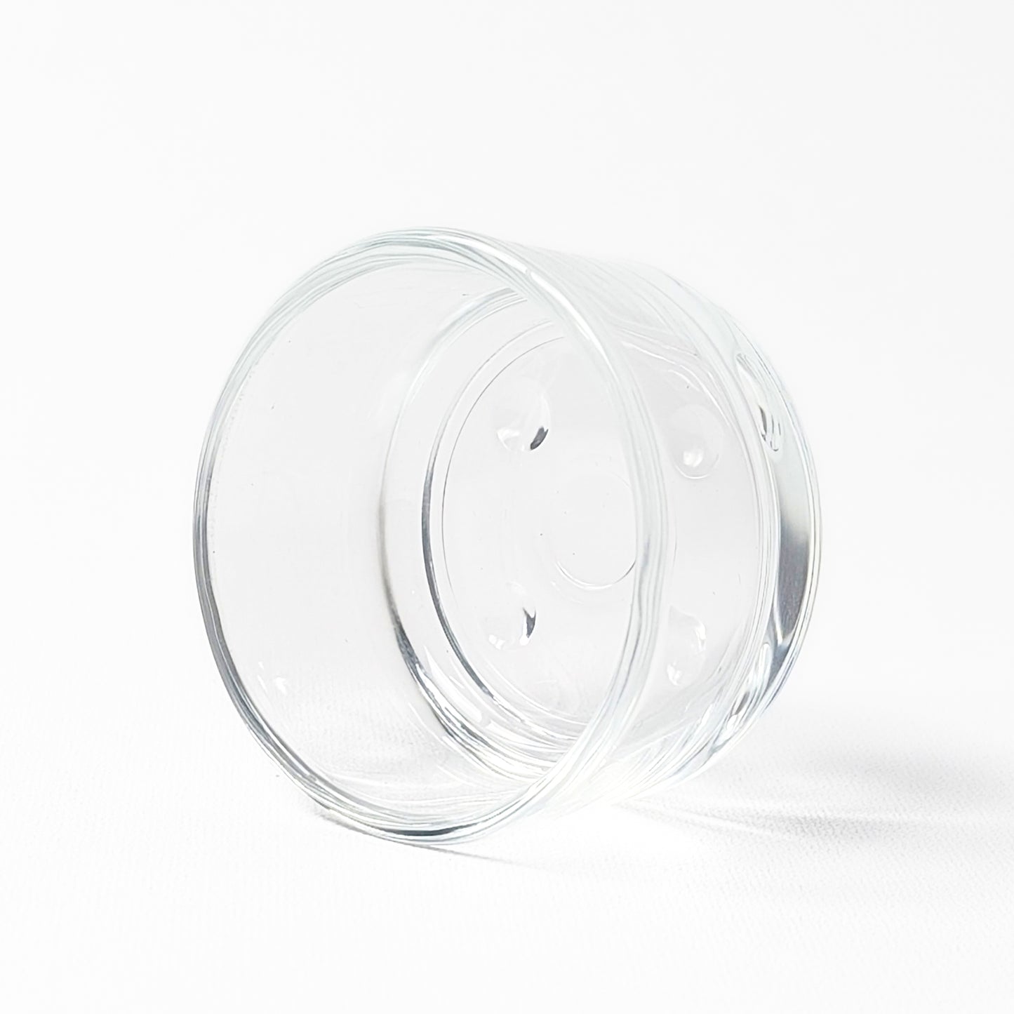 refillable clear glass tea light holder bluecorn candles
