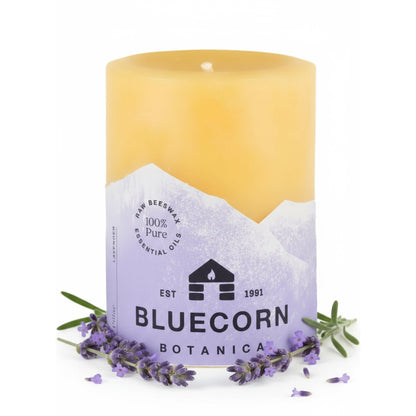 Botanica Beeswax - Scented Pillar Candle