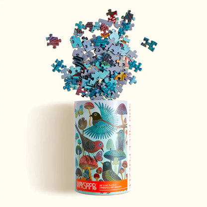 Mushroom Garden | 500 Piece Jigsaw Puzzle - Bluecorn Candles
