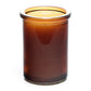 Bluecorn Beeswax 100% Pure Beeswax Dark Amber 6oz Glass Candle. Burn Time: 35 hours. Wax is golden in color with a light honey scent. Made with 100% Pure Beeswax and a 100% pure cotton wick, no lead. Candles are paraffin free, clean burning and non-toxic. Features 6oz candle with Bluecorn Beeswax hang tag printed on white 100% recyled paper with gold foil. For best burn, burn candle until wax pool reaches glass wall and trim wick to 1/4 before lighting.