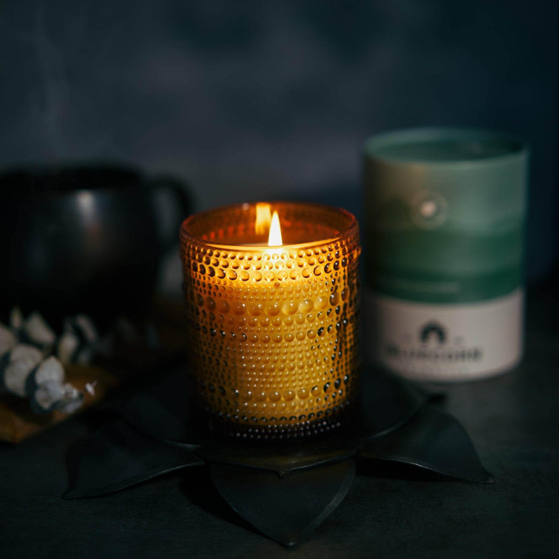 The Woodsy - Scented Coconut Wax Candle - Bluecorn Candles
