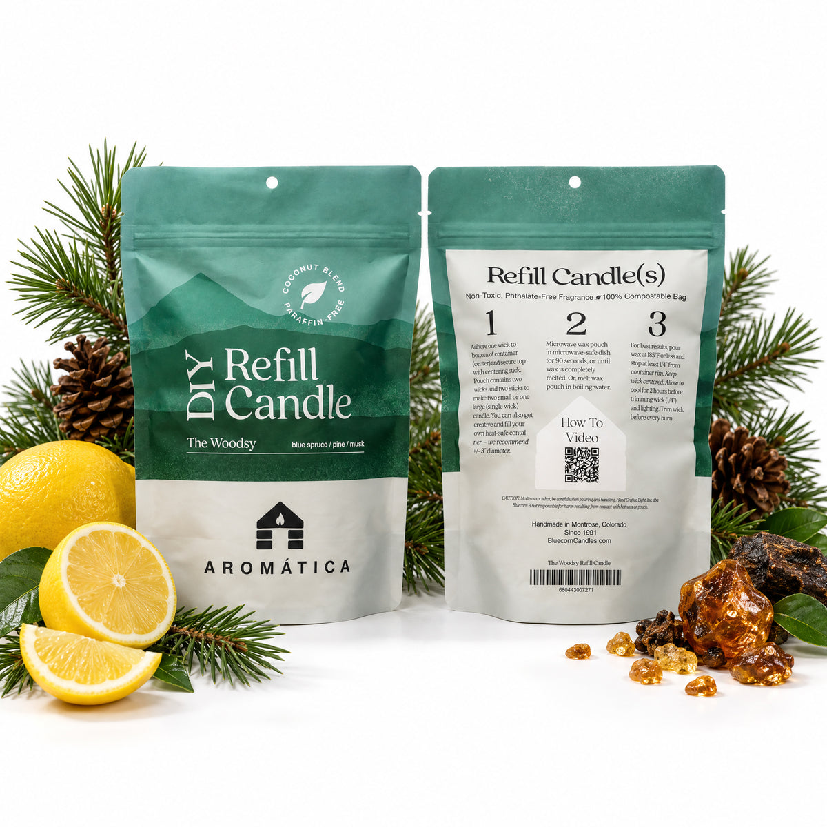 Aromática Scented Candle Refill Kit