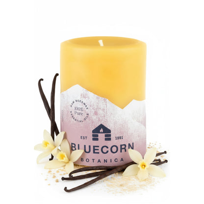 Botanica Beeswax - Scented Pillar Candle