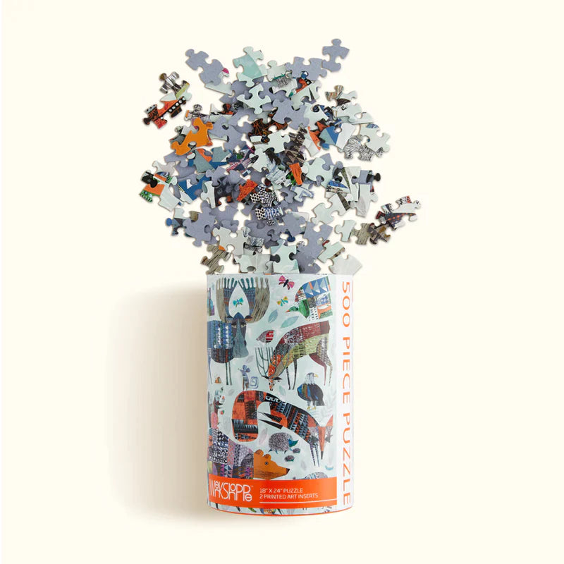 Woodland Creatures | 500 Piece Jigsaw Puzzle - Bluecorn Candles